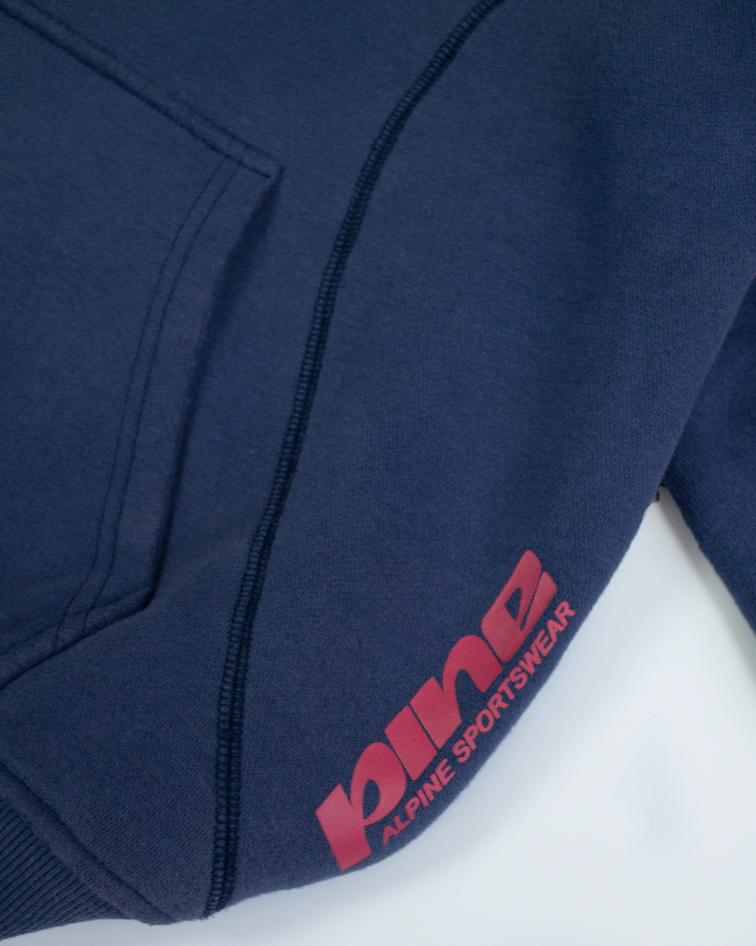 Navy Raglan hoodie