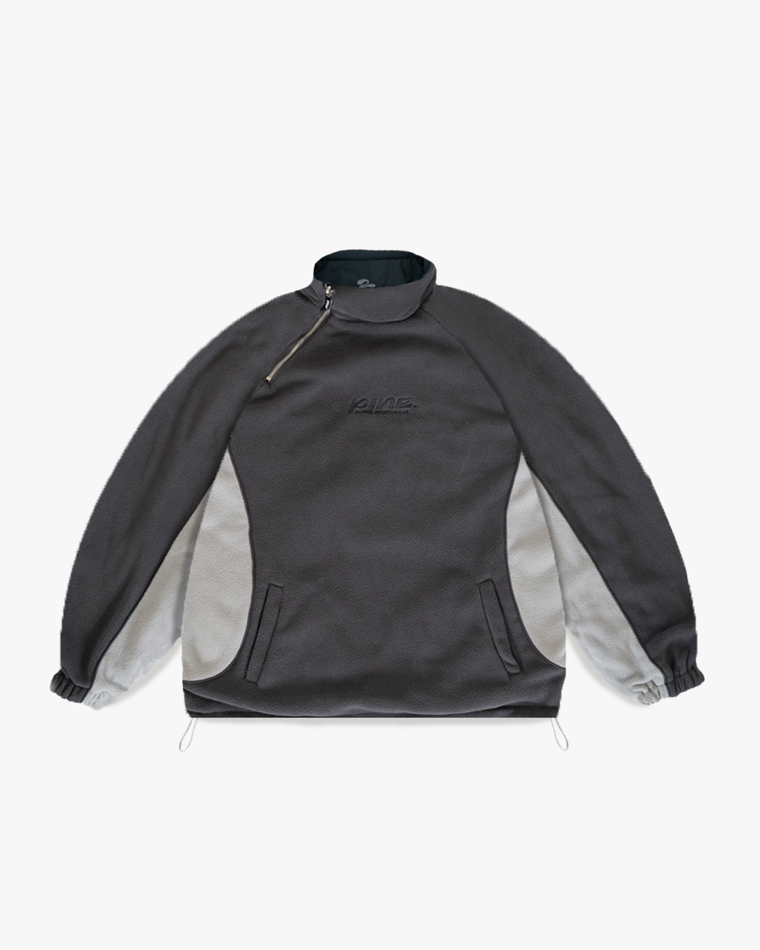 Obsidian/Bluestone Side Zip Pullover