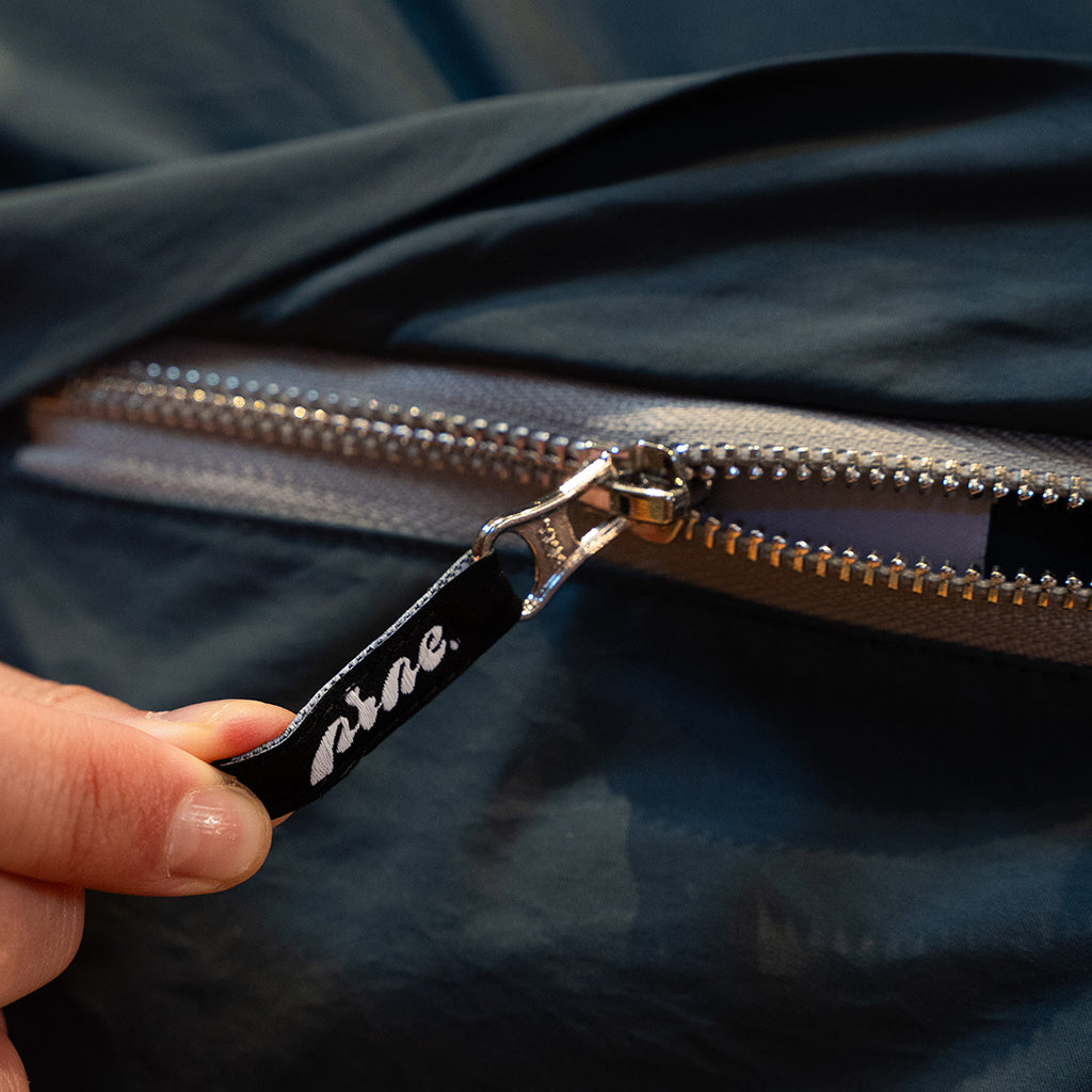 Obsidian/Bluestone Side Zip Pullover