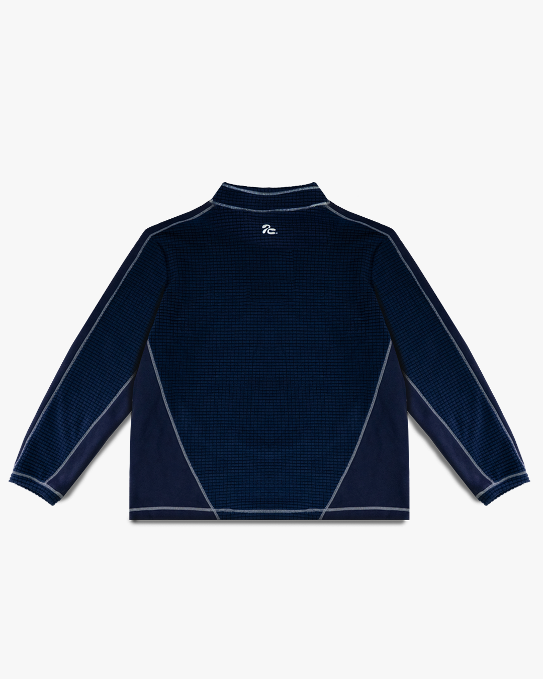 Deep Ocean Waffle Fleece