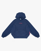 Navy Raglan hoodie