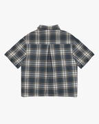 Steel Grey Plaid Shirt