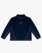 Deep Ocean Waffle Fleece